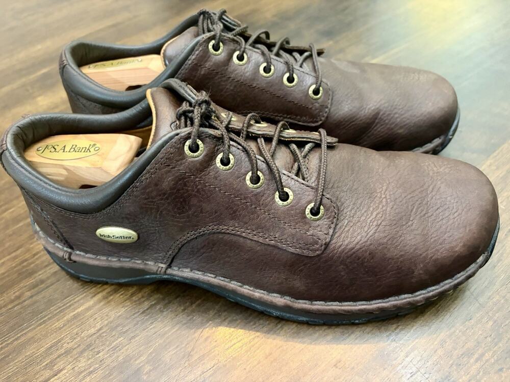 Red Wing Irish Setter Voyager 3853 Men's 10.5 D Leather Hunting Work Low Shoes